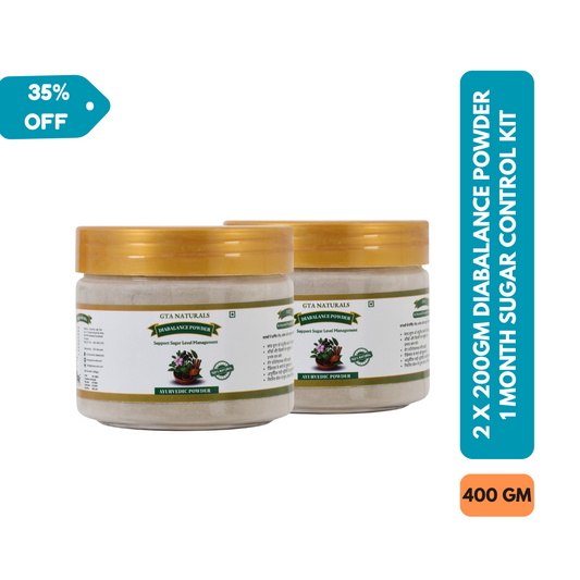 Diabalance Powder | Sugar Control | 1-Month Kit - 2X 200 gm