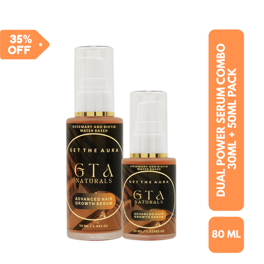 Dual Power Serum Combo – 2x Advanced Hair Serum (30ml + 50ml)