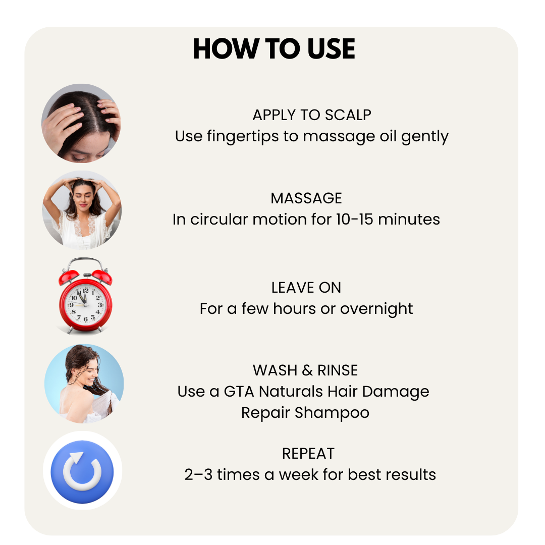 Triple Hair Nourish Pack – 3x Champi Hair Oil (100ml each)