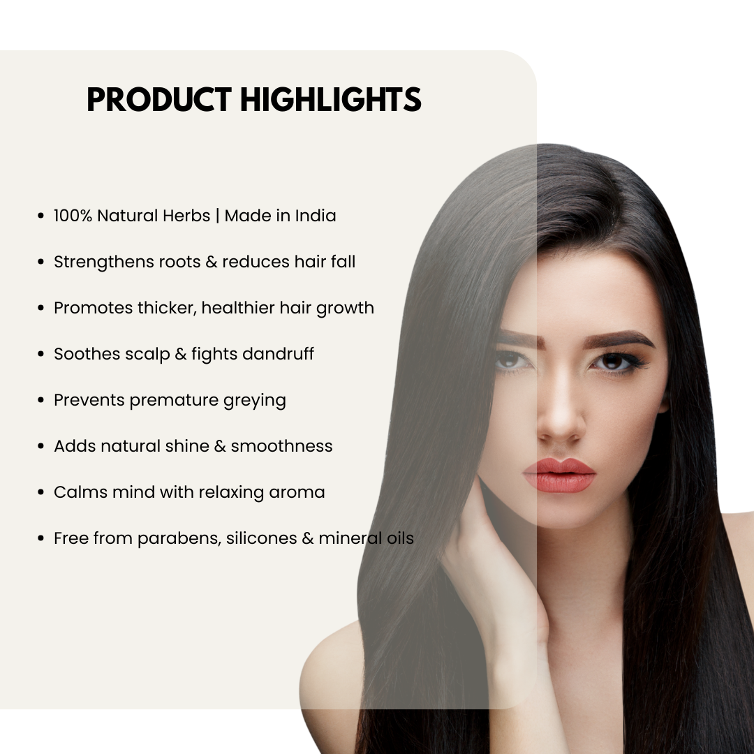 Triple Hair Nourish Pack – 3x Champi Hair Oil (100ml each)
